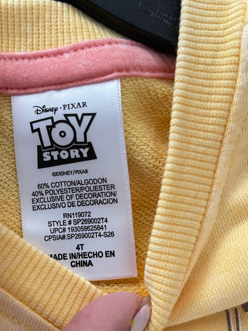 Toy Story Yellow Jessie Dress-Style Kids with Character Pouch - Picture 4 of 9